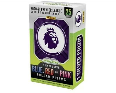  Panini 2020- 21 Prizm Premier League Soccer Trading Cards - Cereal Box