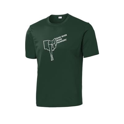 Men's ORRRC Competitor Short-Sleeve Tech Tee FOREST_GREEN/WHITE