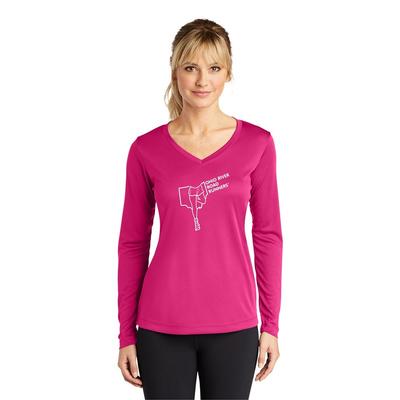 Women's ORRRC Competitor V-Neck Long-Sleeve Tech Tee