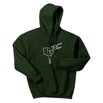 ORRRC Heavy Blend Hooded Sweatshirt FOREST_GREEN/WHITE