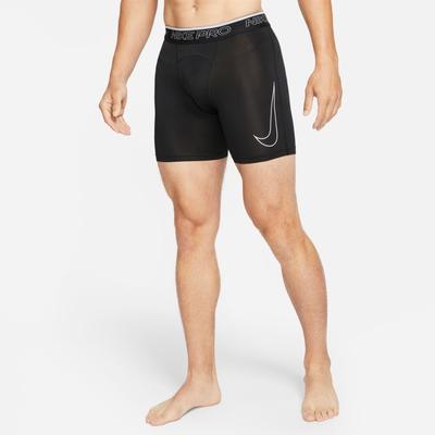 Men's Nike Pro Dri-FIT Shorts BLACK/WHITE