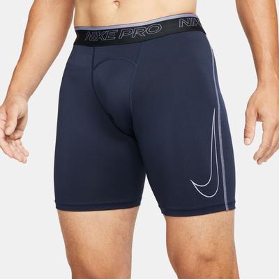 Men's Nike Pro Dri-FIT Shorts OBSIDIAN/IRON_PURPLE