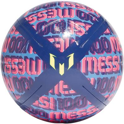 adidas Messi Club Soccer Ball Blue/Pink/Yellow