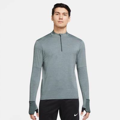 Men's Nike Therma-FIT Repel Element Men's 1/2-Zip Running Top SMOKE_GREY/GREY_FOG