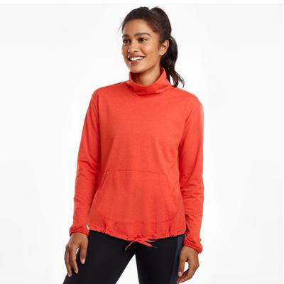 Women's Saucony Sunday Pocket Top POINCIANA_HEATHER