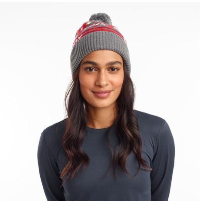 Unisex Saucony Rested Pom Beanie LIGHT_GREY_HEATHER