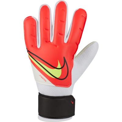 Nike Jr. Goalkeeper Match Soccer Gloves Crimson/Blk/Volt