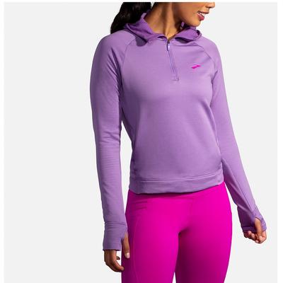 Women's Brooks Notch Thermal Hoodie HELIOTROPE