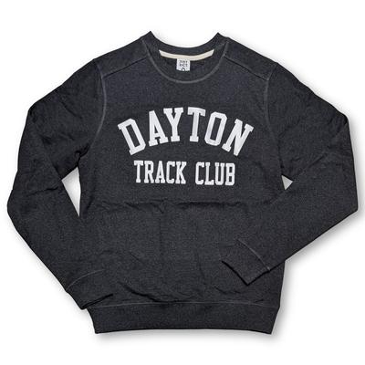 DTC Old School Re-Fleece Crew CHARCOAL_HTR/WHITE