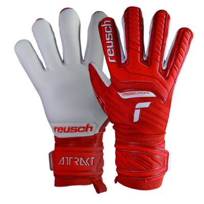 Reusch Attrakt Grip Evolution Finger Support Jr Goalkeeper Glove