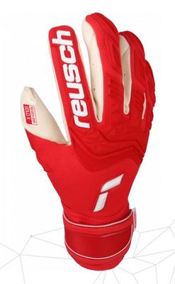 Reusch Attrakt FreeGel Gold X Goalkeeper Glove RED/WHITE
