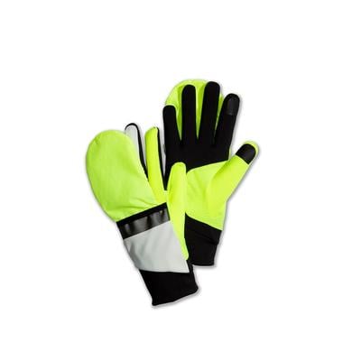 Unisex Brooks Draft Hybrid Glove ICY_GY/BK/NIGHTLIFE
