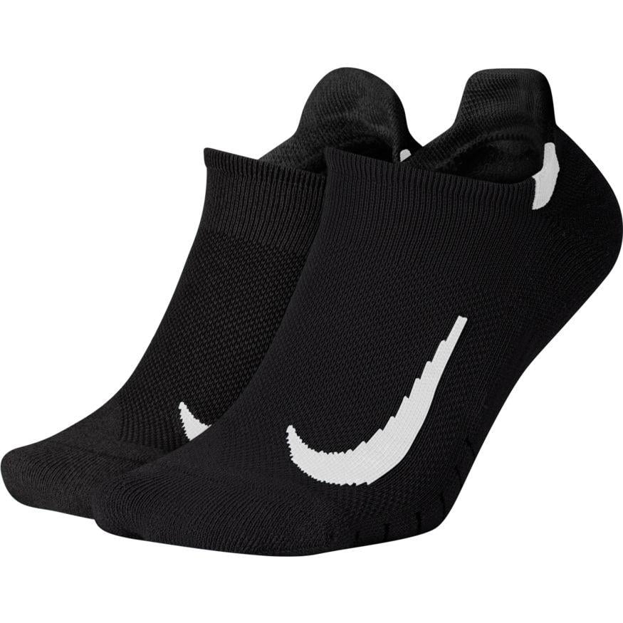  Unisex Nike Multiplier Running No- Show Socks (2 Pairs)