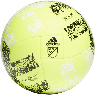 adidas MLS Club Soccer Ball YELLOW