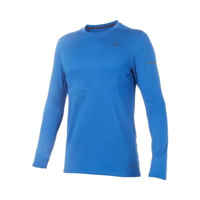 Men's Mizuno Breath Thermo L/S OLYMPIAN_BLUE