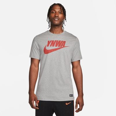 Nike Liverpool FC Men's T-Shirt Carbon/Rush Red