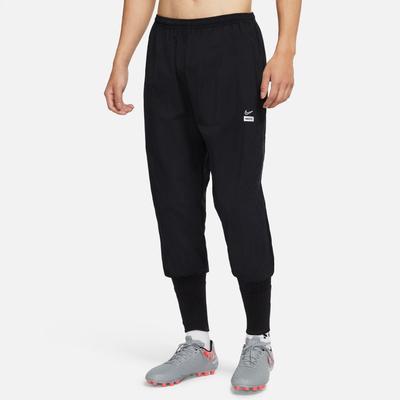 Nike F.C. Men's Woven Soccer Pants BLACK/WHITE/SILVER