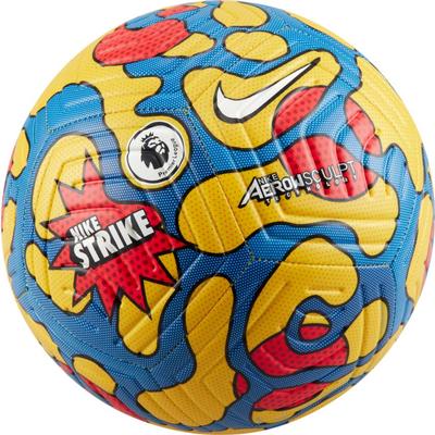 Nike Premier League Strike Soccer Ball Yellow/Blue/Crimson