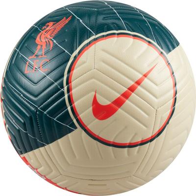 Nike Liverpool FC Strike Soccer Ball Fossil/Teal/Crimson