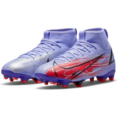 Nike Jr. Mercurial Superfly 8 Academy KM MG Light Thistle/Silver