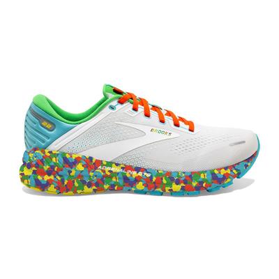 Men's Brooks Adrenaline GTS 22 WHITE/RED/GREEN