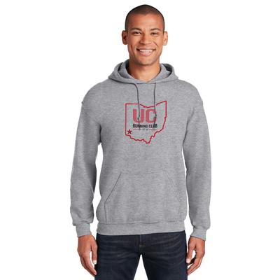 UC Run Club Heavy Blend Hooded Sweatshirt SPORT_GREY