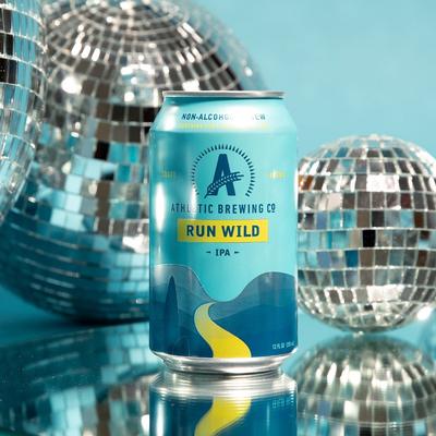 Athletic Brew Co. Non-Alcoholic Beers 12oz. can RUN_WILD_IPA