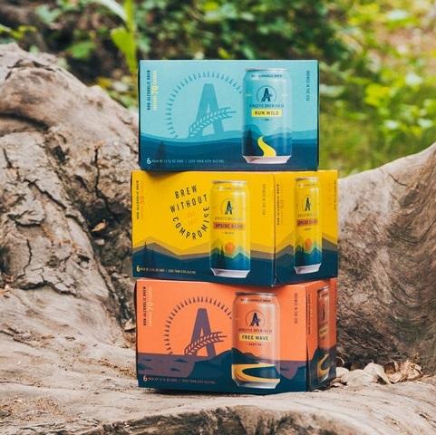  Athletic Brewing Co.Non- Alcoholic Brews 6- Pack