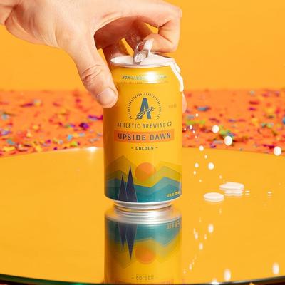 Athletic Brewing Co. Non-Alcoholic Brews 6-Pack UPSIDE_DOWN_GOLDEN