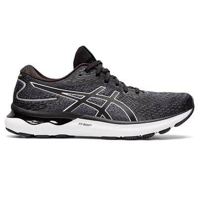 Men's Asics Nimbus 24 BLACK/WHITE