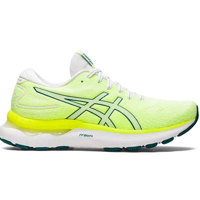 Women's Asics Nimbus 24 WHITE/VELVET_PINE