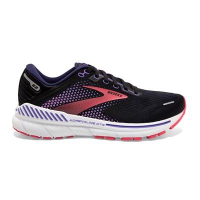 Women's Brooks Adrenaline GTS 22 BLACK/PURPLE/CORAL