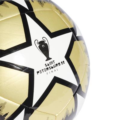 adidas UCL Club St. Petersburg Soccer Ball WHITE/BLACK/GOLD