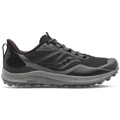 Men's Saucony Peregrine 12 BLACK/CHARCOAL