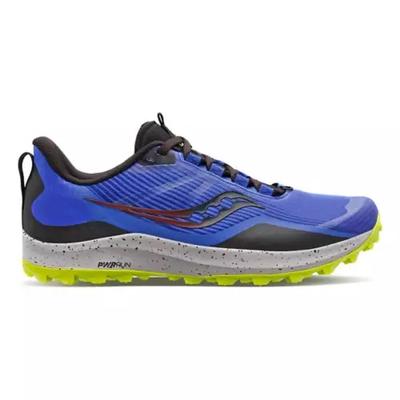 Men's Saucony Peregrine 12 BLUE_RAZ/ACID