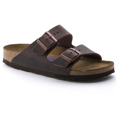 Birkenstock Arizona Soft Footbed Oiled Nubuck Leather HABANA