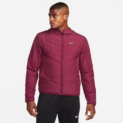 Men's Nike Therma-FIT Repel Synthetic-Fill Running Jacket DARK_BEETROOT