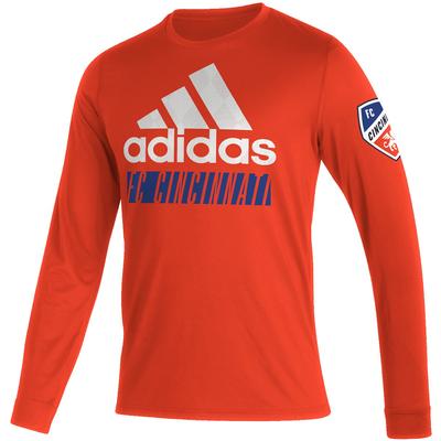 adidas FC Cincinnati Creator LS Tee ORANGE