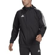 adidas Condivo 22 All Weather Jacket: Black/White