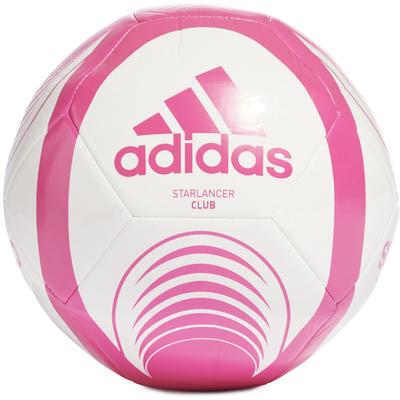 adidas Starlancer Club Soccer Ball White/Shock Pink