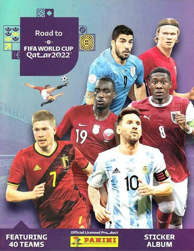  Panini Road To World Cup 2022 Qatar Sticker Album