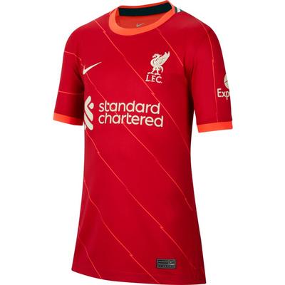 Nike Liverpool FC 2021/22 Stadium Home Jersey Youth Red/Crimson/Fossil
