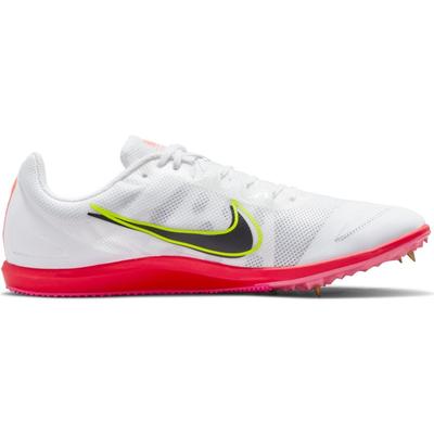 Unisex Nike Zoom Rival D 10 Track & Field Distance Spikes WHITE/BLACK/BLACK
