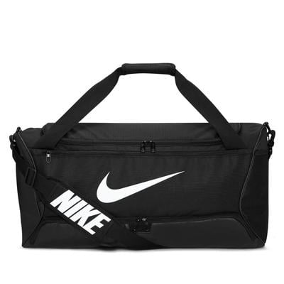 Unisex Nike Brasilia 9.5 Training Duffel Bag (Medium, 60L) BLACK/BLACK/WHITE