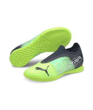Puma Ultra 3.3 IT Youth Indoor Soccer Shoe Green/Aqua
