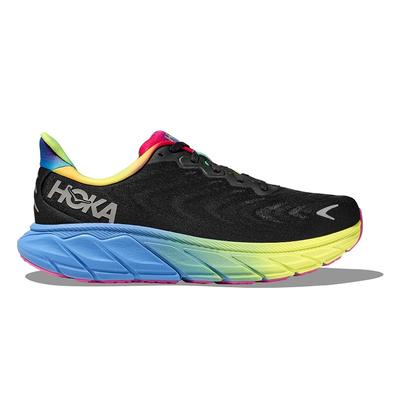 Men's Hoka Arahi 6 BLACK/SILVER