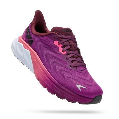 Women's Hoka Arahi 6 GRAPE_WINE/BEAUTY