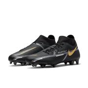 Nike Phantom GT2 Academy DF FG: Black/Met Grey/Gold