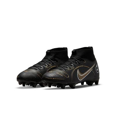 Nike Mercurial Superfly 8 Academy FG Youth Black/Met Gold/Sil