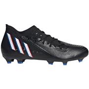 adidas Predator Edge.3 FG: Black/White/Red
